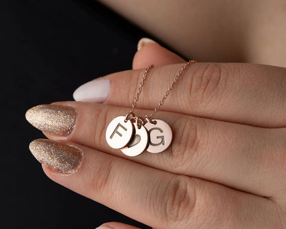 Kadınlar İçin İlk Harfli Kolyeler, 925 Ayar Gümüş