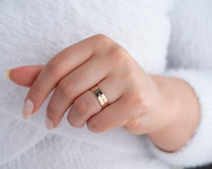 Personalized Ring with Love Message for Women, 925 Sterling Silver