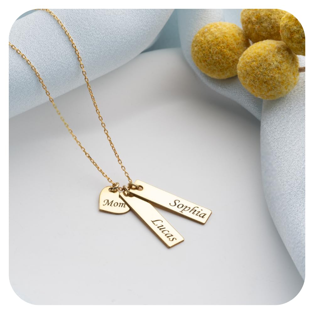Personalized Name Necklace for Women, 925 Sterling Silver