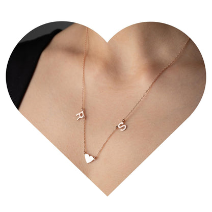 Personalized Initial Custom Name Necklace, 925 Sterling Silver