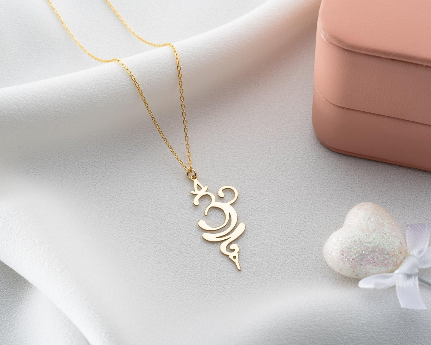 Spiritual Yoga Breathe Necklace, 925 Sterling Silver